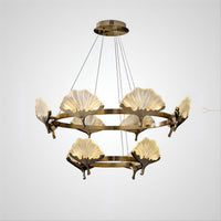 SELVI Ring Chandelier by Lampadom - close-up