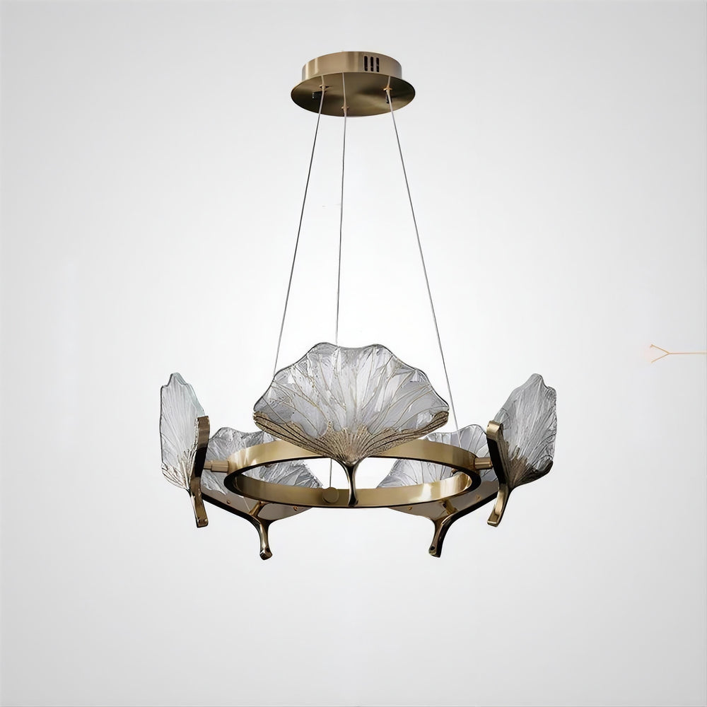 SELVI Ring Chandelier by Lampadom - close-up