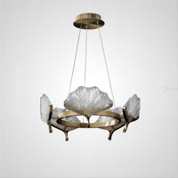 SELVI Ring Chandelier by Lampadom - close-up