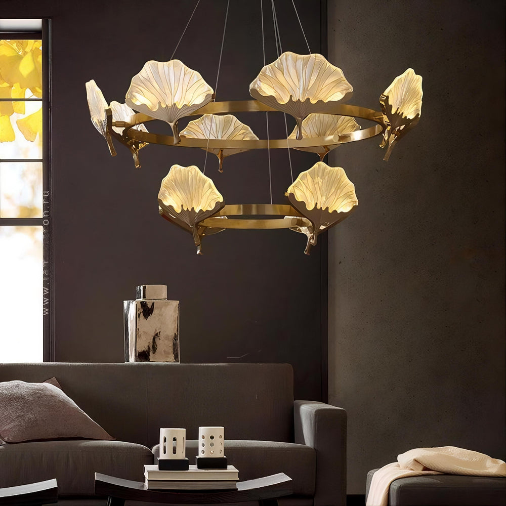 SELVI Ring Chandelier by Lampadom - detail view
