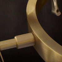 SELVI Ring Chandelier by Lampadom - scale reference
