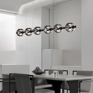 SEMUND B Linear Chandelier by Lampadom
