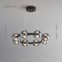SEMUND B Ring Chandelier