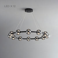 SEMUND B Ring Chandelier