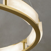 SERIANNA Ring Chandelier by Lampadom - close-up