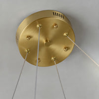 SERIANNA Ring Chandelier by Lampadom - detail view