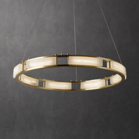 SERIANNA Ring Chandelier by Lampadom - side view