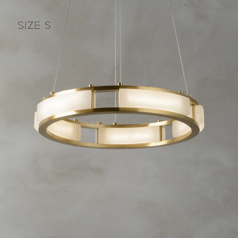 SERIANNA Ring Chandelier by Lampadom - close-up