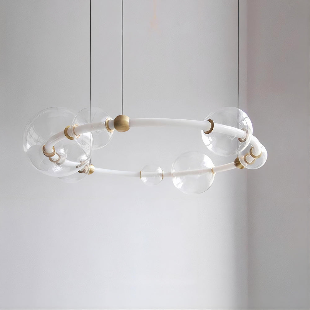 SESSA Ring Chandelier by Lampadom - side view