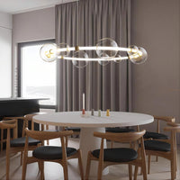 SESSA Ring Chandelier by Lampadom - top view