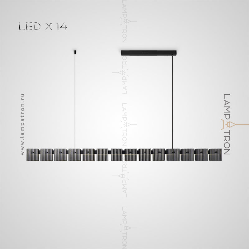 SEVERIN L Linear Chandelier