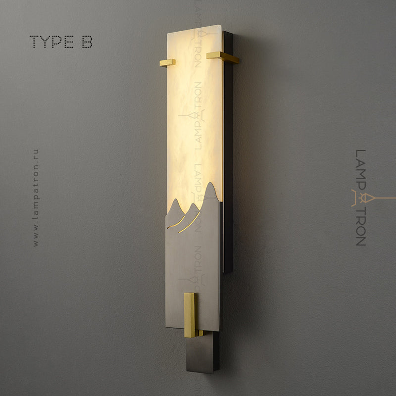 SHARI Wall Light by Lampadom - scale reference
