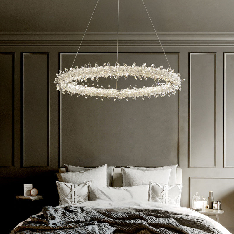SIBYL Ring Chandelier by Lampadom - top view