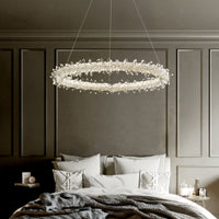 SIBYL Ring Chandelier by Lampadom - top view