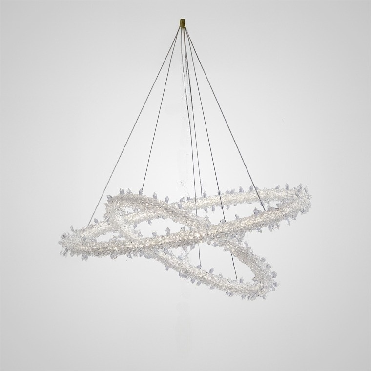 SIBYL Ring Chandelier by Lampadom - close-up