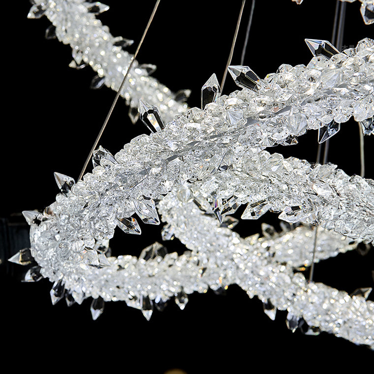 SIBYL Ring Chandelier by Lampadom - detail view