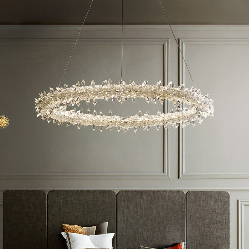 SIBYL Ring Chandelier by Lampadom - angle view