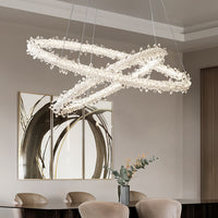 SIBYL Ring Chandelier by Lampadom - scale reference