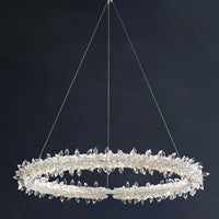 SIBYL Ring Chandelier by Lampadom - side view