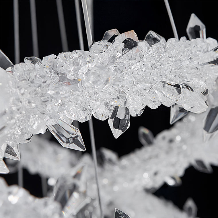 SIBYL Ring Chandelier by Lampadom - close-up