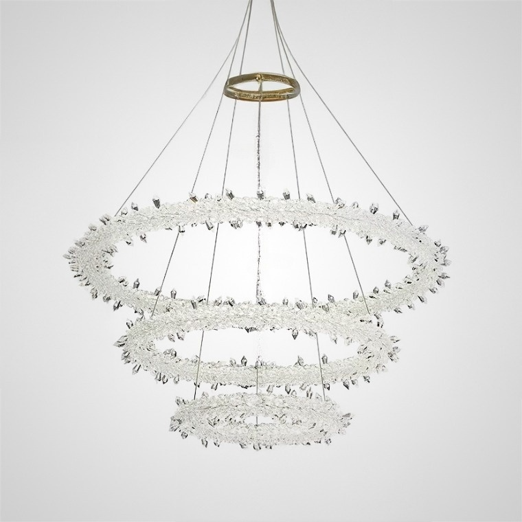 SIBYL Ring Chandelier by Lampadom - detail view