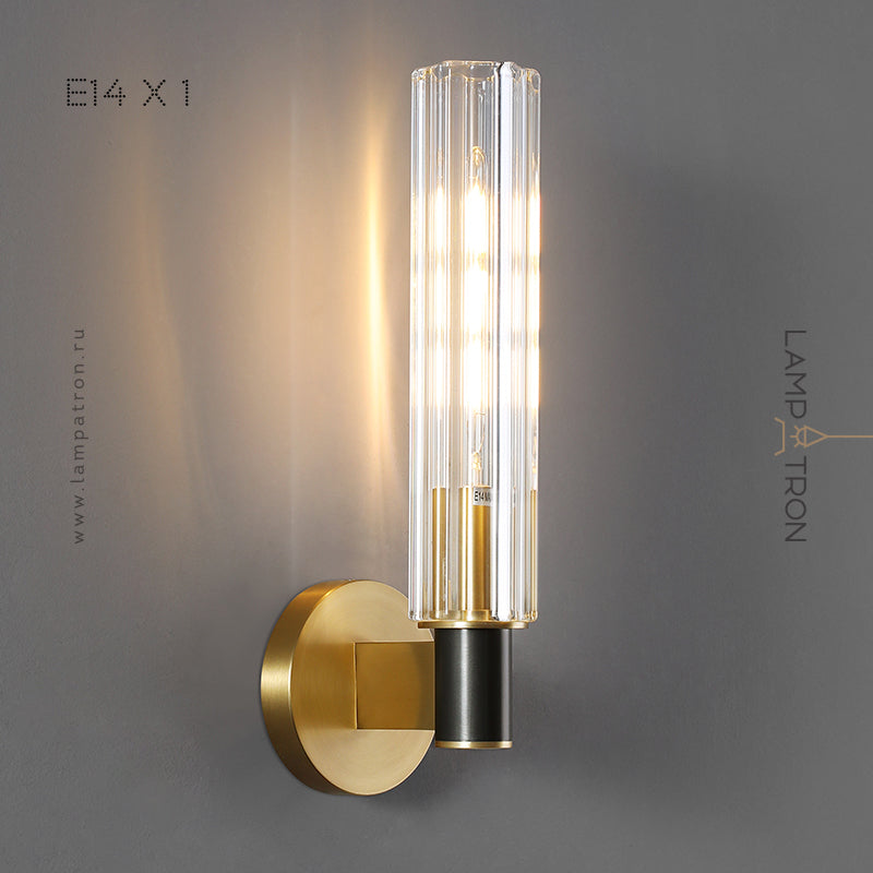 SIDONIA Wall Light by Lampadom - top view