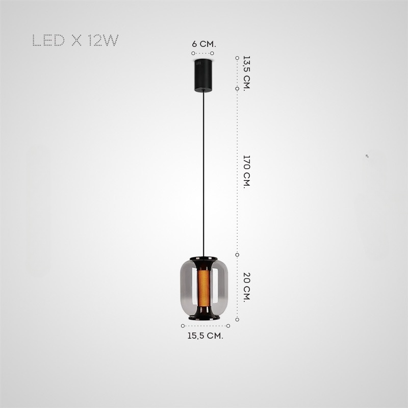 SIGNER Pendant by Lampadom - top view
