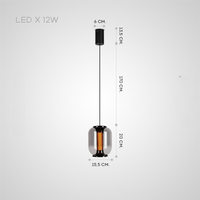 SIGNER Pendant by Lampadom - top view