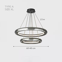 SIGURD Ring Chandelier by Lampadom - top view