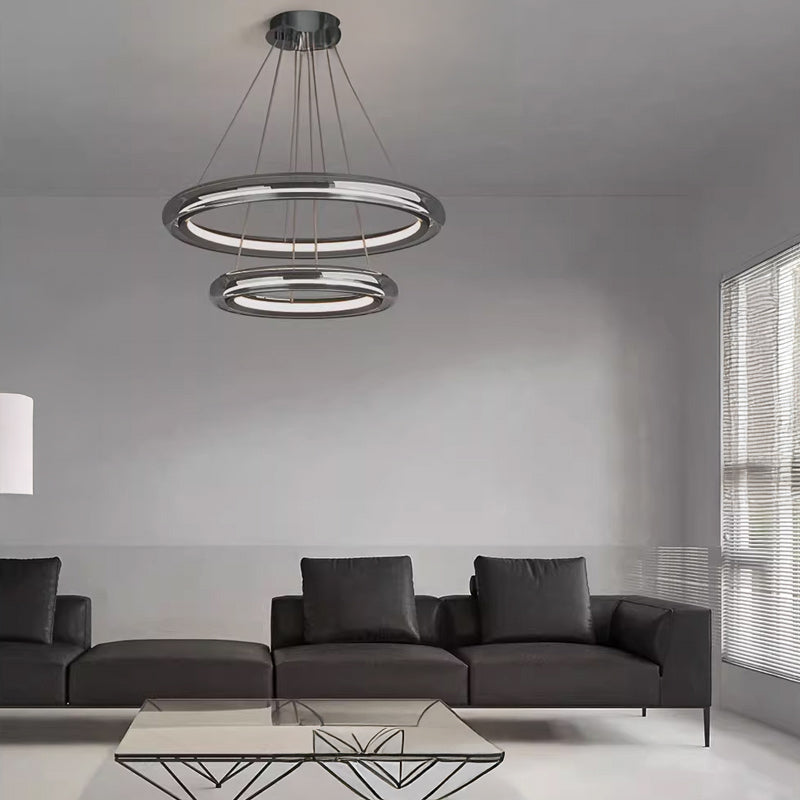 SIGURD Ring Chandelier by Lampadom - angle view
