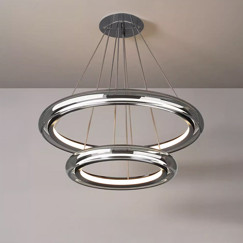 SIGURD Ring Chandelier by Lampadom - scale reference