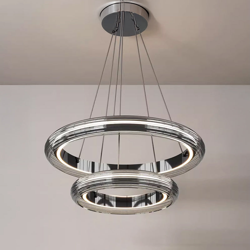SIGURD Ring Chandelier by Lampadom - close-up