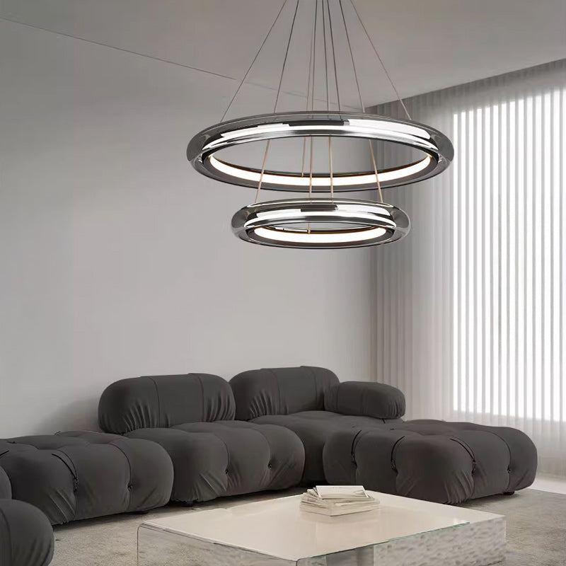 SIGURD Ring Chandelier by Lampadom - side view