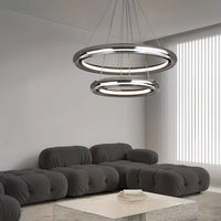SIGURD Ring Chandelier by Lampadom - side view