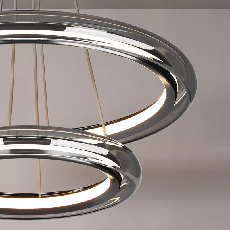 SIGURD Ring Chandelier by Lampadom - side view