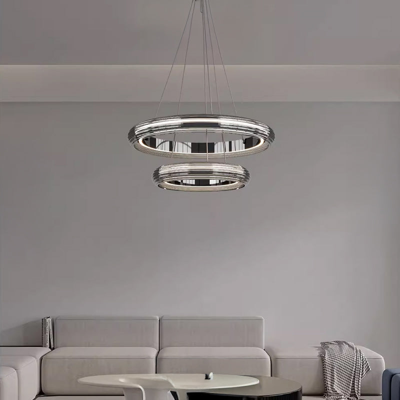 SIGURD Ring Chandelier by Lampadom - close-up
