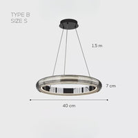 SIGURD Ring Chandelier by Lampadom - ambient shot