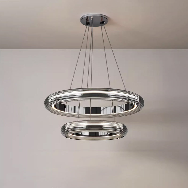 SIGURD Ring Chandelier by Lampadom - side view