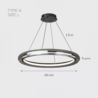 SIGURD Ring Chandelier by Lampadom - top view