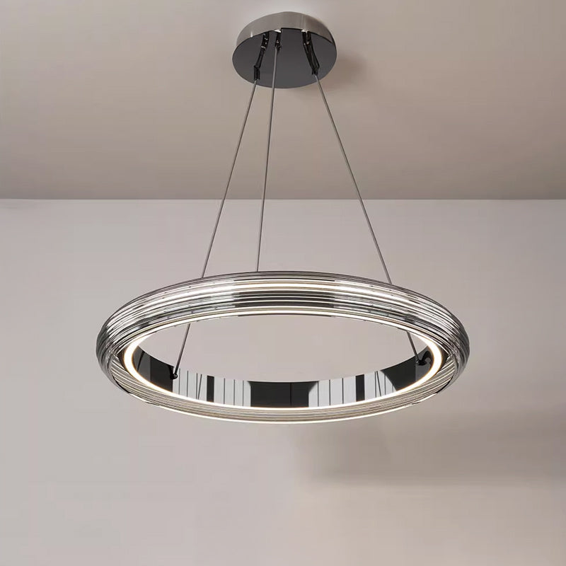 SIGURD Ring Chandelier by Lampadom - angle view