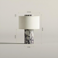 SIMEON Table Lamp by Lampadom - scale reference
