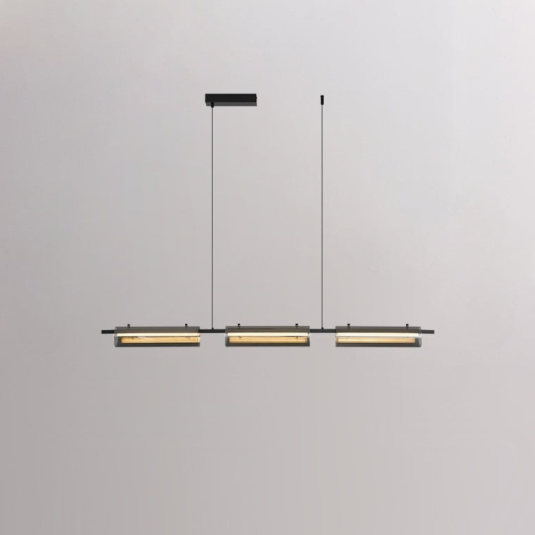 SIMER Linear Chandelier by Lampadom - detail view