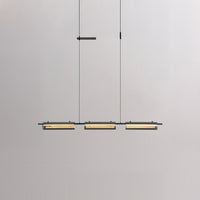 SIMER Linear Chandelier by Lampadom - scale reference
