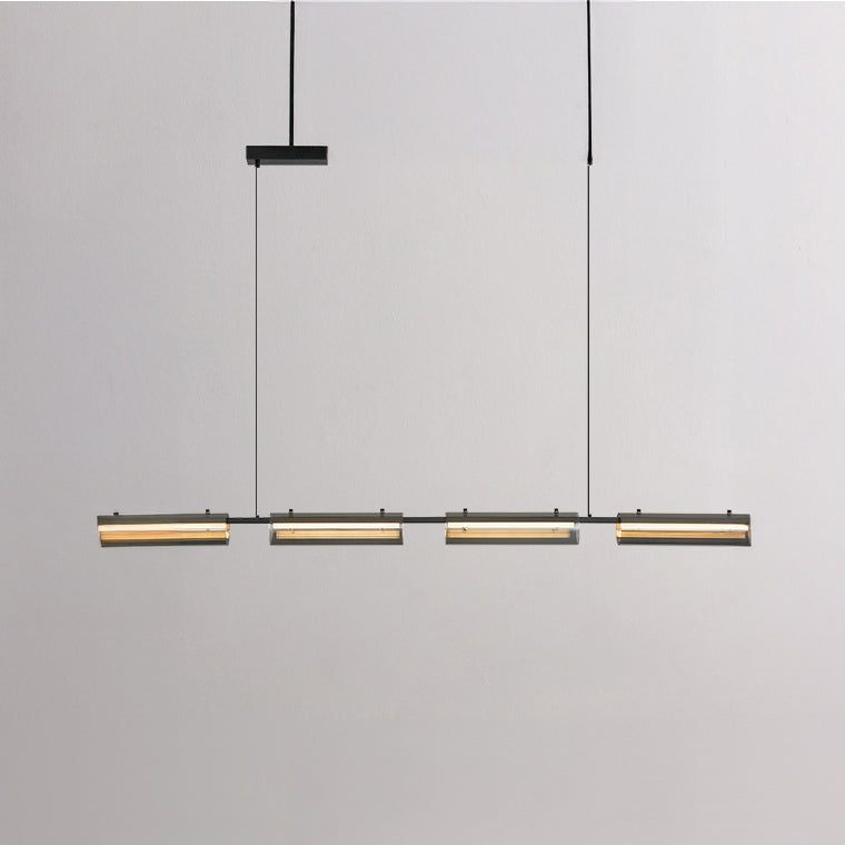 SIMER Linear Chandelier by Lampadom - top view