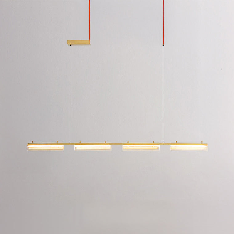 SIMER Linear Chandelier by Lampadom - ambient shot