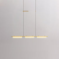 SIMER Linear Chandelier by Lampadom - detail view