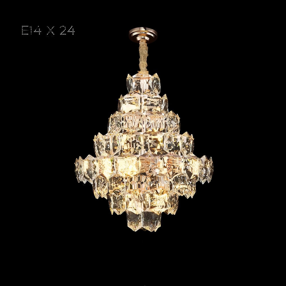 SIMONETTA Chandelier by Lampadom - scale reference