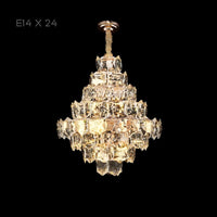 SIMONETTA Chandelier by Lampadom - detail view