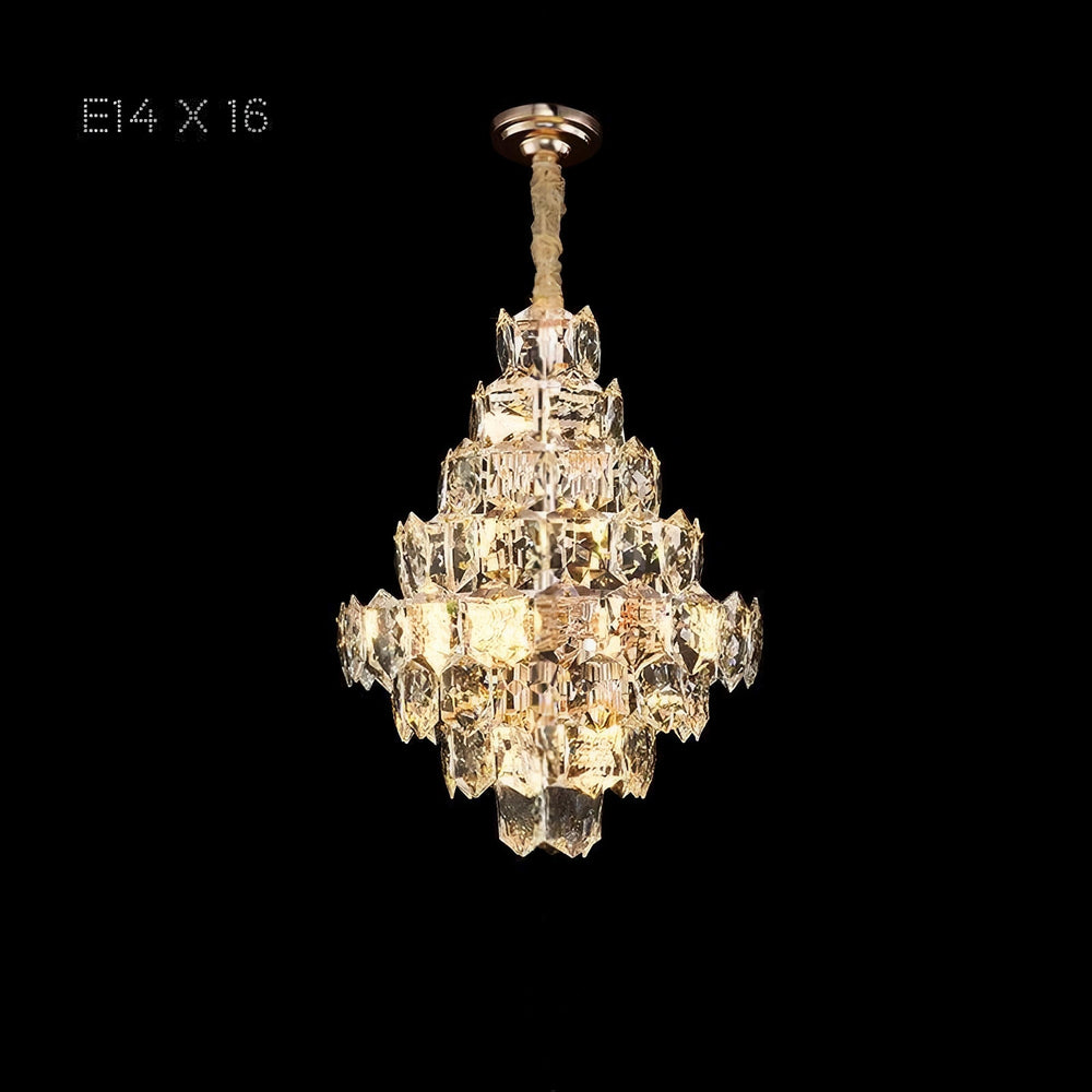 SIMONETTA Chandelier by Lampadom - scale reference