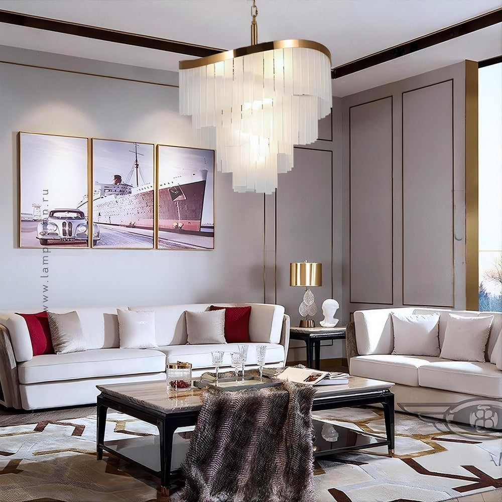 SIRIAN Chandelier by Lampadom - side view